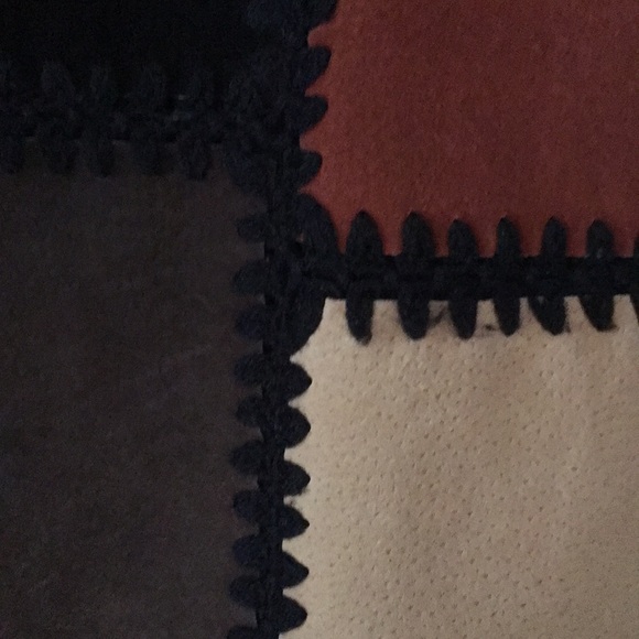 Dynamite suede/leather zip vest - Picture 2 of 5